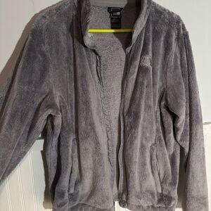 The North Face Women's Soft Gray Fleece Jacket